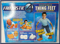 Thing Feet from Fantastic Four - Movie - Role Playing manufactured by Toy Biz [Back]