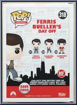 Dancing Ferris from Ferris Bueller's Day Off - Pop! Vinyl Figures manufactured by Funko [Back]
