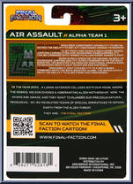 Air Assault (Mech Weapons Pack) from Final Faction - Alpha Team 1 - Accessories manufactured by Greenbrier [Back]