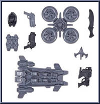 Covert Ops (Weapons Pack) from Final Faction - Alpha Team 1 - Accessories manufactured by Greenbrier [Loose]