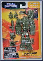 Rampage (Ruck) from Final Faction - Alpha Team 1 - Accessories manufactured by Greenbrier [Front]