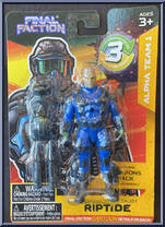 Riptide (Underwater Specialist) from Final Faction - Alpha Team 1 manufactured by Greenbrier [Front]
