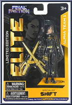 Shift (Specialist) from Final Faction - Alpha Team 1 - Gold Elite manufactured by Greenbrier [Front]