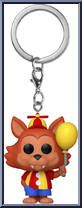 Balloon Foxy from Five Nights at Freddy's - Pop! Keychains manufactured by Funko [Loose]
