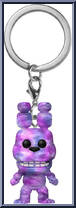 Bonnie (Tie-Dye) from Five Nights at Freddy's - Pop! Keychains manufactured by Funko [Loose]