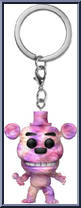 Freddy (Tie-Dye) from Five Nights at Freddy's - Pop! Keychains manufactured by Funko [Loose]