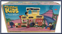 Town of Bedrock from Flintstone Kids - Accessories manufactured by Coleco [Front]