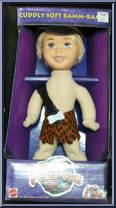 Cuddly Soft Bamm-Bamm from Flintstones - Cuddly Soft Dolls manufactured by Mattel [Front]