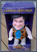 Cuddly Soft Fred from Flintstones - Cuddly Soft Dolls manufactured by Mattel [Front]