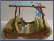 Flintmobile from Flintstones in Action - Accessories manufactured by Irwin Toys [Loose]