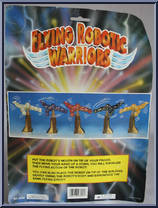 Warrior (White) from Flying Robotic Warriors - Basic Series manufactured by Laser Colour [Back]