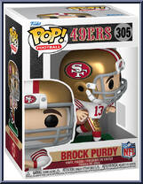 Brock Purdy (San Francisco 49ers) from Football - Pop! Vinyl Figures manufactured by Funko [Front]