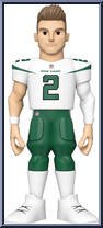Zach Wilson (Jets) (White Jersey) from Football - Vinyl Gold - 12" Scale manufactured by Funko [Loose]