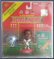 Barry Sanders from Football Headliners - In the Trenches manufactured by Corinthian [Front]