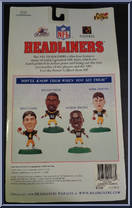 Green Bay Packers Super Bowl Champions from Football Headliners - 1996 Season manufactured by Corinthian [Back]