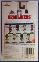 Greg Lloyd from Football Headliners - 1996 Season manufactured by Corinthian [Back]