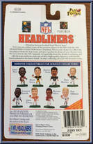 Jerry Rice from Football Headliners - 1996 Season manufactured by Corinthian [Back]