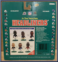 Joey Galloway from Football Headliners - In the Trenches manufactured by Corinthian [Back]