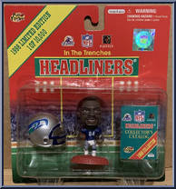 Joey Galloway from Football Headliners - In the Trenches manufactured by Corinthian [Front]