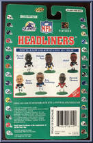 Marvin Harrison from Football Headliners - 1998 Season manufactured by Corinthian [Back]