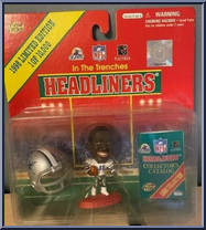 Michael Irvin from Football Headliners - In the Trenches manufactured by Corinthian [Front]