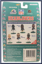 Orlando Pace from Football Headliners - 1998 Season manufactured by Corinthian [Back]