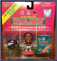 Shannon Sharpe from Football Headliners - In the Trenches manufactured by Corinthian [Front]