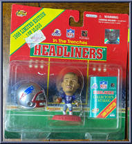Terry Glenn from Football Headliners - In the Trenches manufactured by Corinthian [Front]