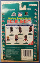 Trent Dilfer from Football Headliners - Sideline Quarterbacks manufactured by Corinthian [Back]