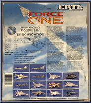 British Aerospace Harrier GR7 from Force One - Basic Series manufactured by ERTL [Back]
