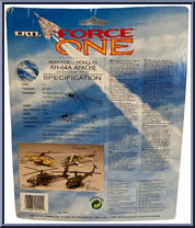 McDonnell Douglas AH-64A Apache from Force One - Basic Series manufactured by ERTL [Back]