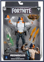 Meowscles from Fortnite - Brawlers manufactured by Jazwares [Front]