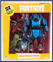 Beastmode Rhino from Fortnite (McFarlane) - Basic Series manufactured by McFarlane Toys [Front]