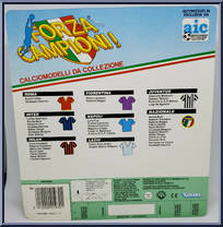 Diego A. Maradona from Forza Campioni - Basic Series manufactured by Kenner [Back]