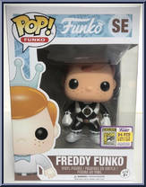 Freddy Funko (Black Ranger) from Funko - Pop! Vinyl Figures manufactured by Funko [Front]