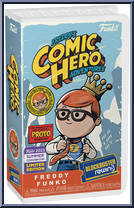 Freddy Funko (Proto) (Comic Hero Adventures) (Chase) from Funko - Rewind manufactured by Funko [Front]