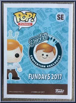 Freddy Funko (Red Ranger) from Funko - Pop! Vinyl Figures manufactured by Funko [Back]