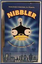 Nibbler from Futurama - Vinyl manufactured by Moore [Back]