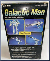 Robot Gun from Galactic Man - Basic Series manufactured by Radio Shack [Back]
