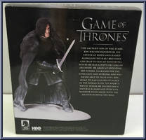 Jon Snow from Game of Thrones - Basic Series manufactured by Dark Horse Comics [Back]