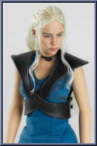 Daenerys Targaryen from Game of Thrones - Basic Series manufactured by Threezero [Loose]