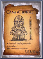 Hound from Game of Thrones - Blind Boxed - Winter is Here manufactured by Titan Merchandise [Back]