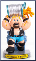 Seething Steve from Garbage Pail Kids - WWE manufactured by Loyal Subjects [Loose]