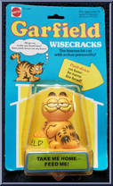 Take Me Home - Feed Me! from Garfield - Wisecracks manufactured by Mattel [Front]