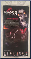 Locust Sniper from Gears of War - Series 1 manufactured by Neca [Back]