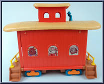 Clubhouse Caboose from Get Along Gang - Accessories manufactured by Tomy [Loose]