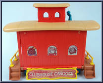 Clubhouse Caboose from Get Along Gang - Accessories manufactured by Tomy [Loose]