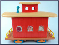Clubhouse Caboose from Get Along Gang - Accessories manufactured by Tomy [Loose]
