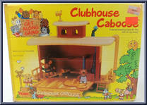 Clubhouse Caboose from Get Along Gang - Accessories manufactured by Tomy [Front]