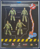 Slimed Ghostbusters from Ghostbusters - Exclusives manufactured by Diamond Select [Back]